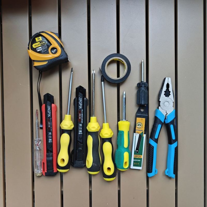处理外贸尖端尾货工具套装家用装五金工具整套钢丝钳加强强磁