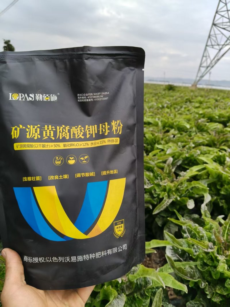 矿源黄腐酸钾母粉[生根壮苗改良土壤调节酸碱