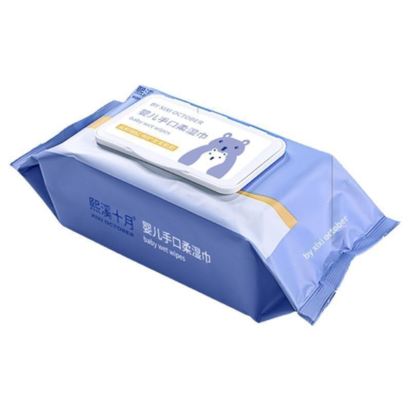 【一箱10大包】湿纸巾婴儿手口专用家庭实惠装湿巾宝宝家用