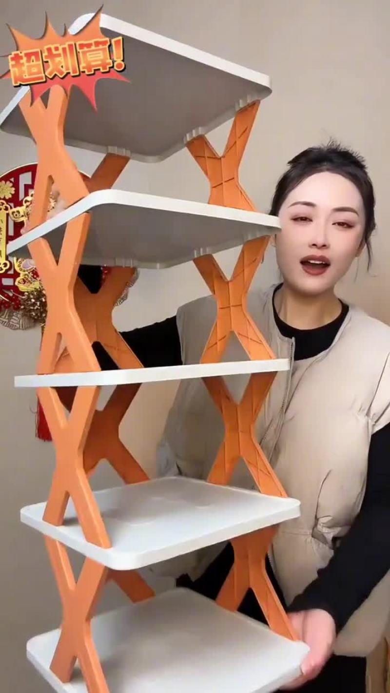 鞋架架子多层家用门口走廊鞋柜出租屋宿舍鞋子简易走廊收纳置
