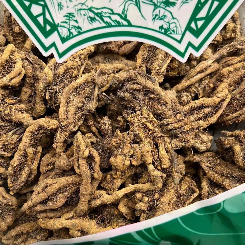 鸡爪黄连中药材500g石柱黄莲片泡水泡茶黄连粉非野生散装