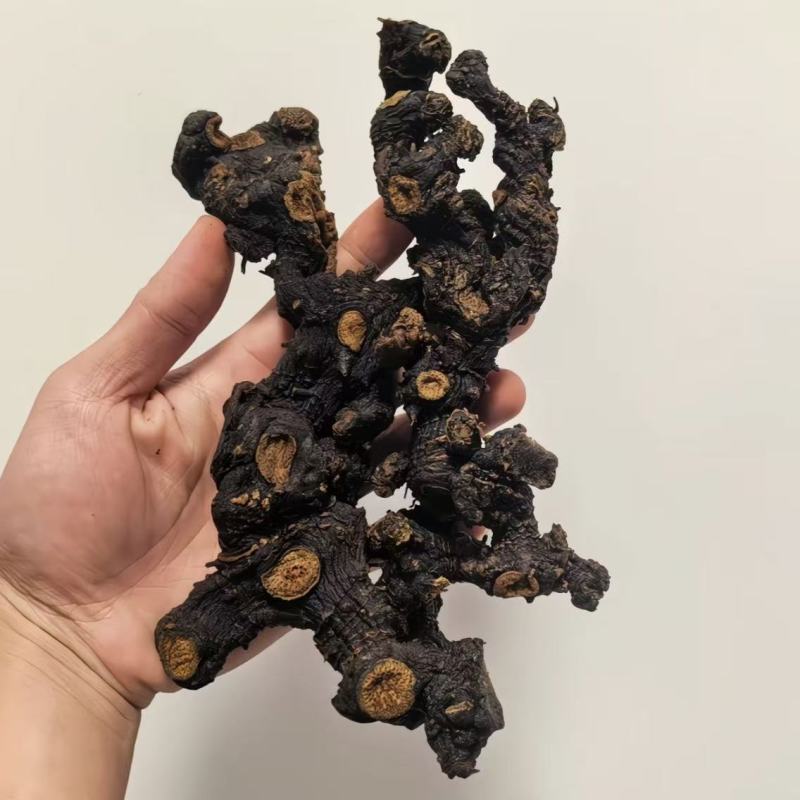 深山悬崖野生黄精九蒸九晒即食山货多花黄精煲汤泡水