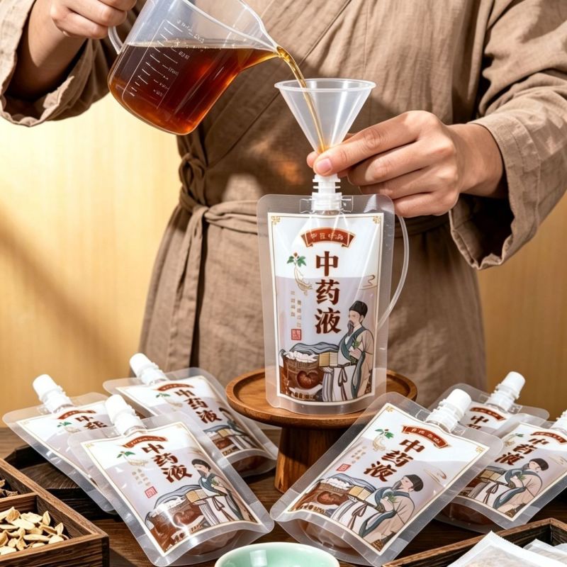 中药袋可加热便携带工具液体煎药外带包装袋吸