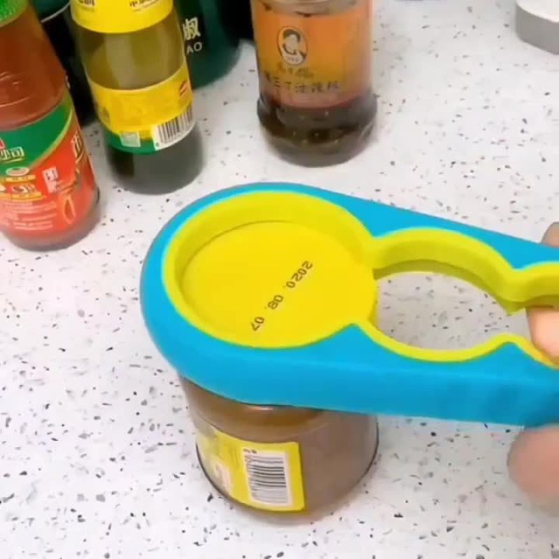 安全开罐器手动开盖罐头刀简易操作开瓶器罐头起子开罐神器多