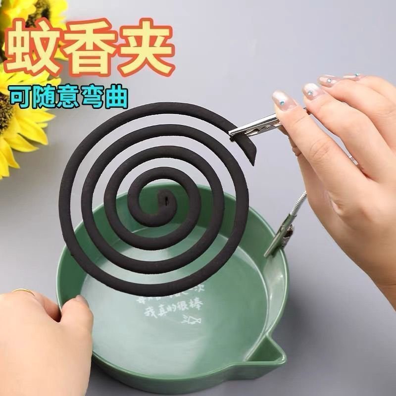 新款多功能双头鳄鱼夹子蚊香夹照片夹万能通用型夹香神器线香