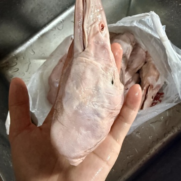 白条鸭头