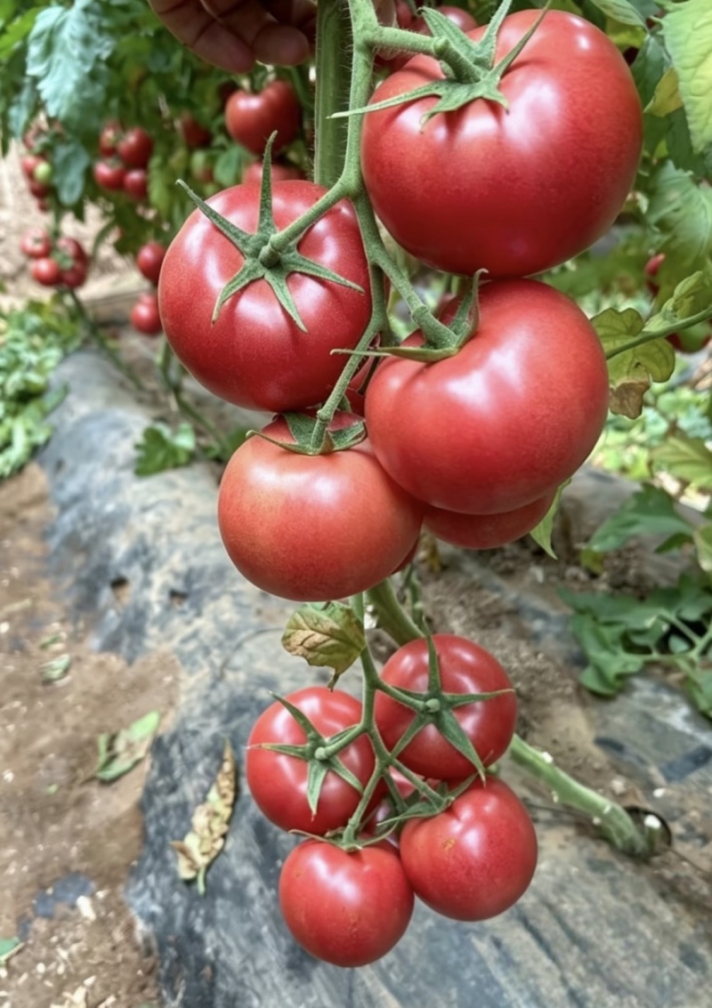 长阳高山大棚番茄西红柿