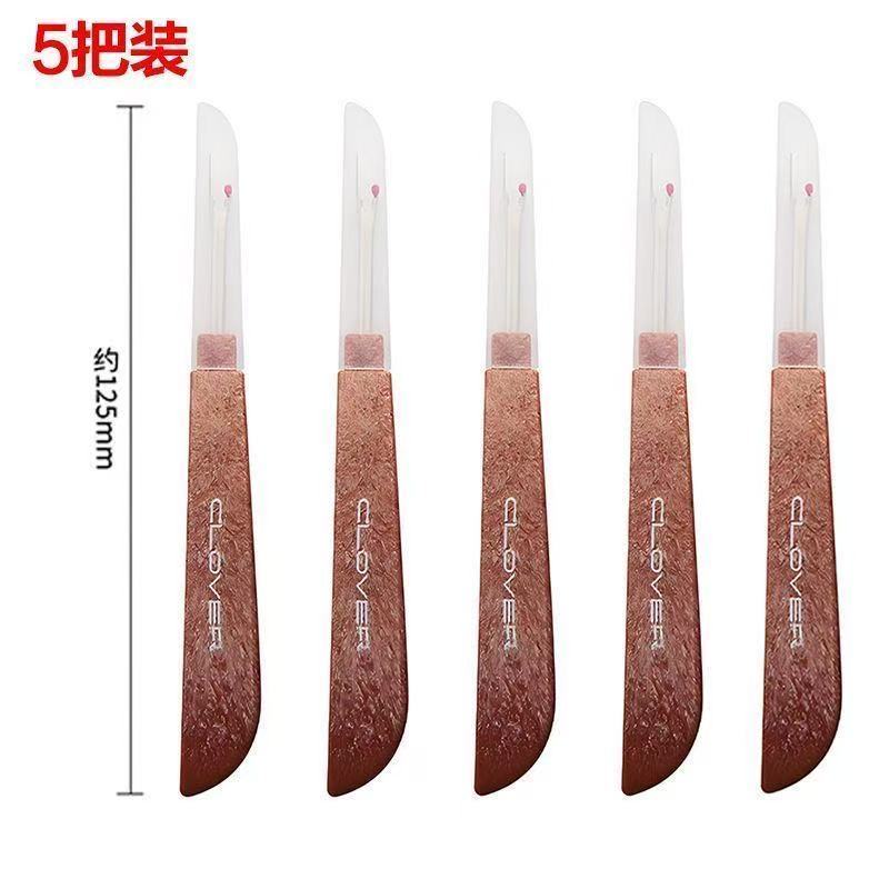 拆线刀日本进口可乐CLOVER十字绣拆线器刺绣挑线器