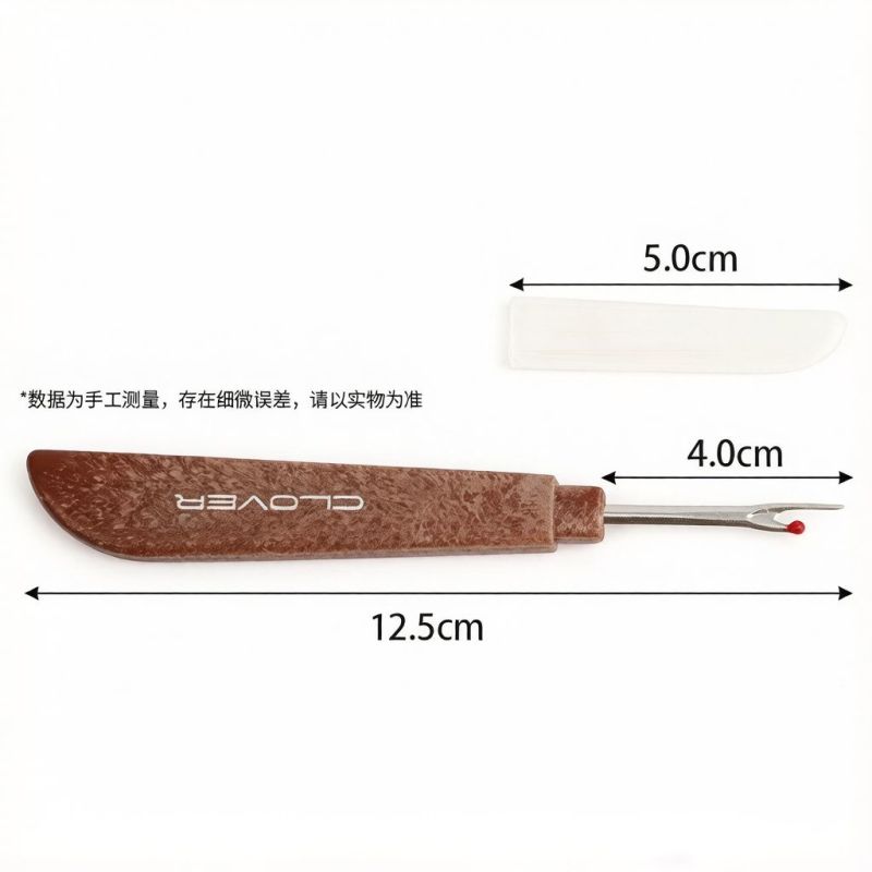 拆线刀日本进口可乐CLOVER十字绣拆线器刺绣挑线器