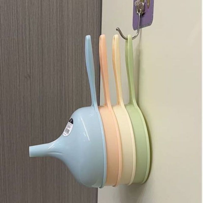 带柄漏斗多功能大口径带手柄漏斗加厚打酒器酒漏倒油液体工具