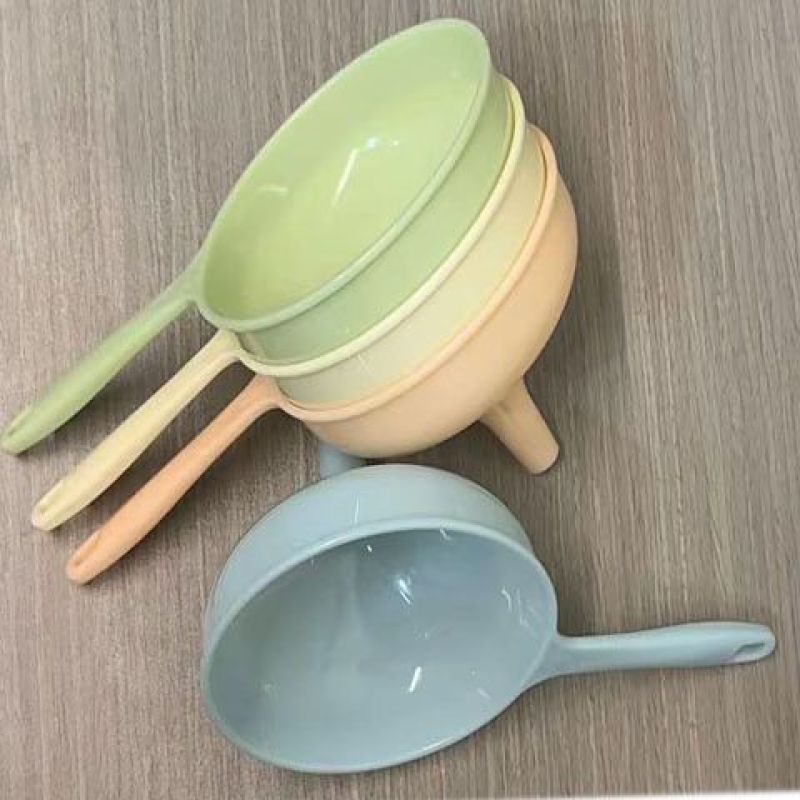 带柄漏斗多功能大口径带手柄漏斗加厚打酒器酒漏倒油液体工具