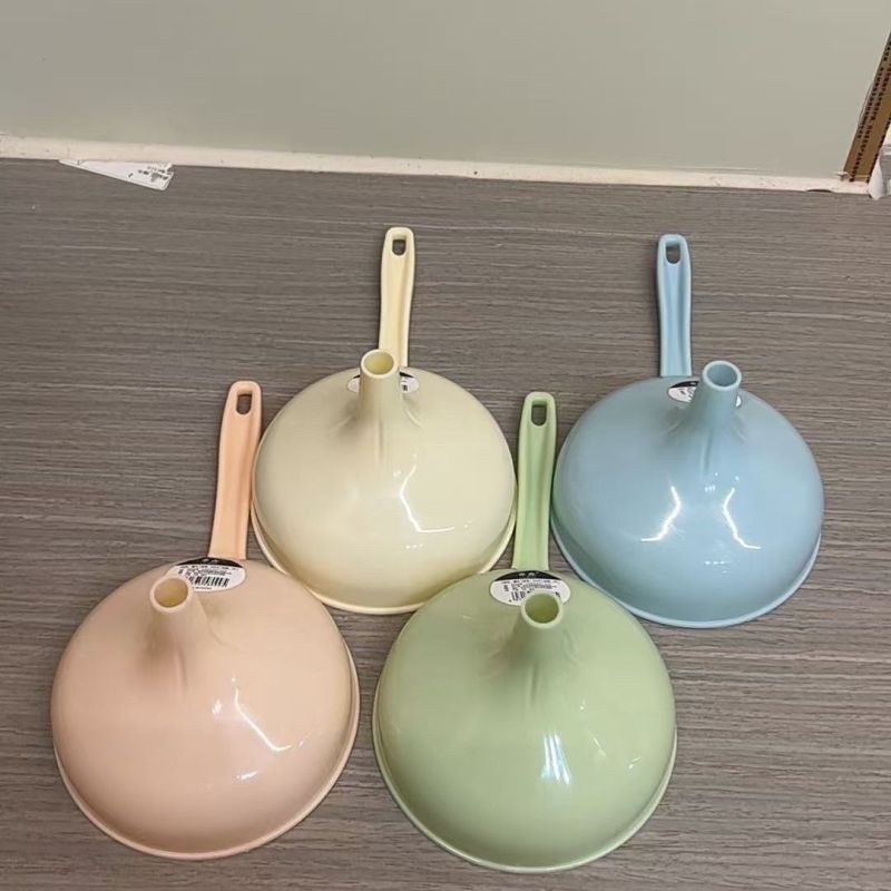 带柄漏斗多功能大口径带手柄漏斗加厚打酒器酒漏倒油液体工具