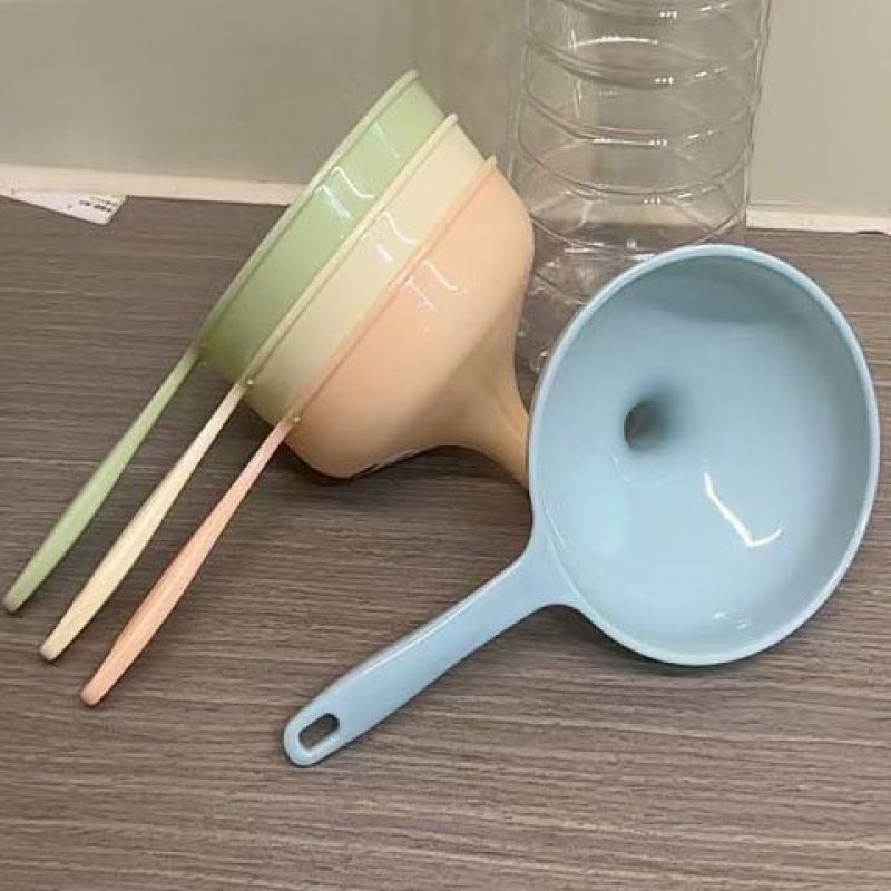 带柄漏斗多功能大口径带手柄漏斗加厚打酒器酒漏倒油液体工具