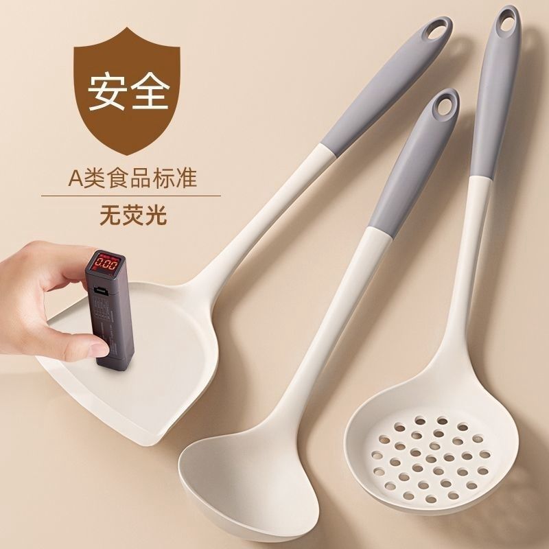 家用硅胶锅温汤铲家用不粘锅专用炒菜铲子食品级耐高勺厨具套