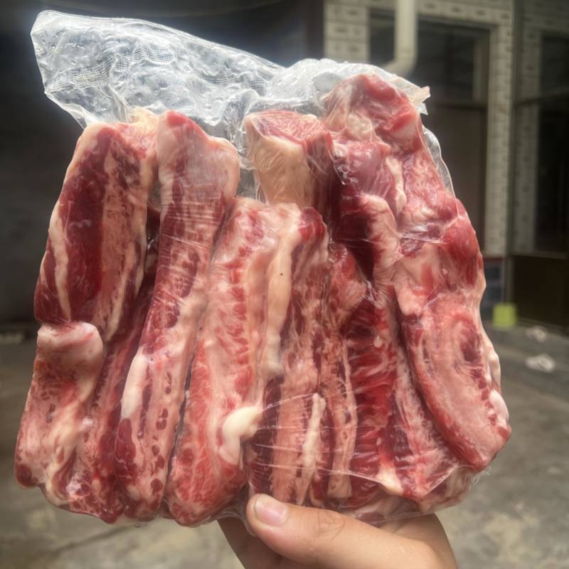 和牛纯血雪花牛肋条精修无筋膜0损耗奶香味十足