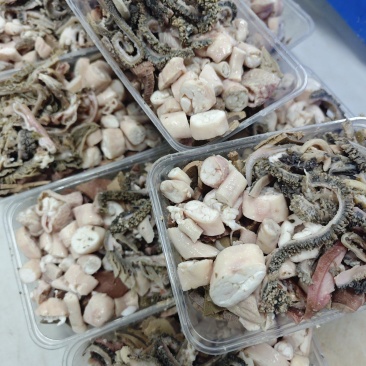羊副产品五香羊杂，抽真空一斤一袋，含羊肚羊肠羊肺羊肝羊心