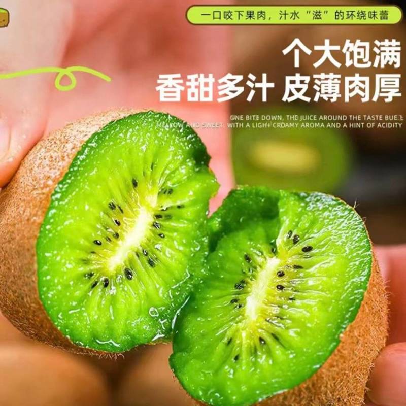 湖南凤凰县绿心猕猴桃米良1号货源充足一手货源量大