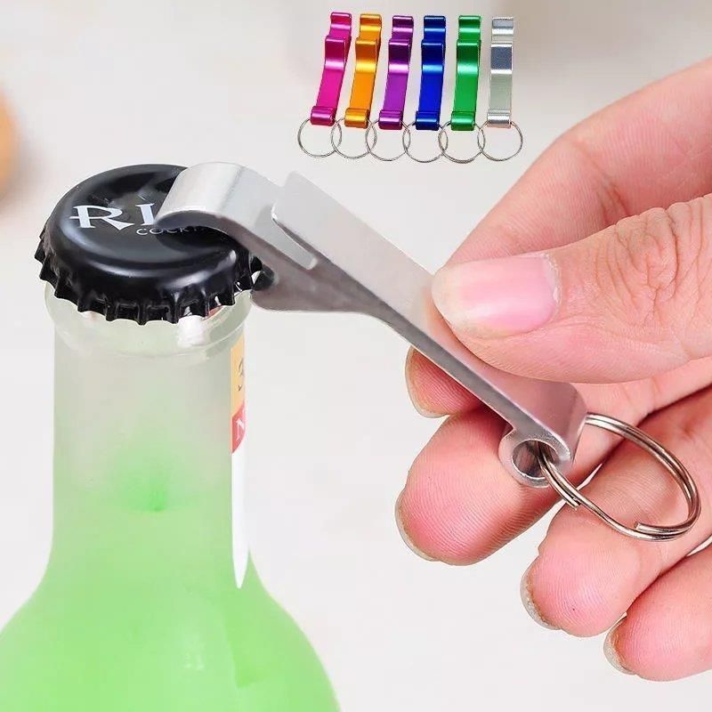 啤酒起子开瓶器起子开酒器易拉罐钥匙扣启瓶器便携式开瓶器