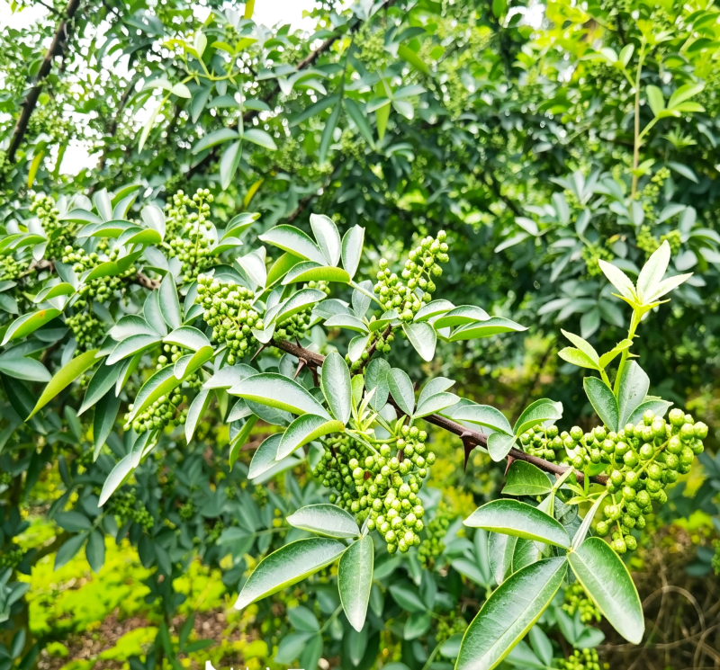 重庆江津九叶青花椒苗，优质壮苗现挖发货，麻香浓郁持续丰