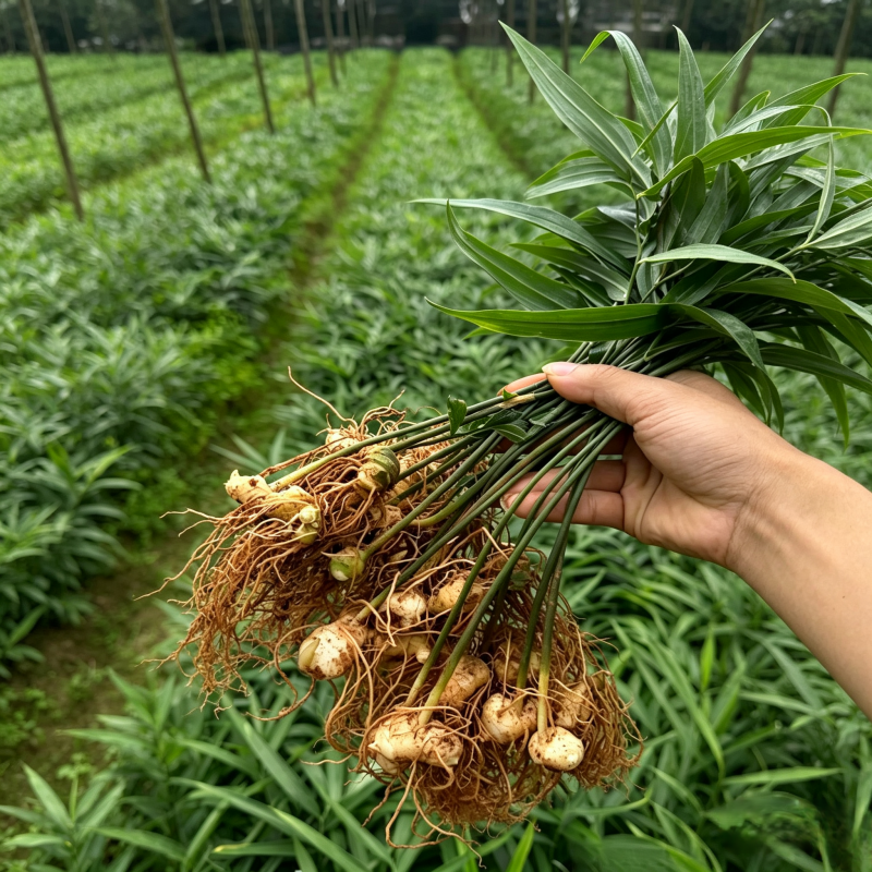 多花高杆不倒黄精苗高杆品种抗病性强适合山地种植