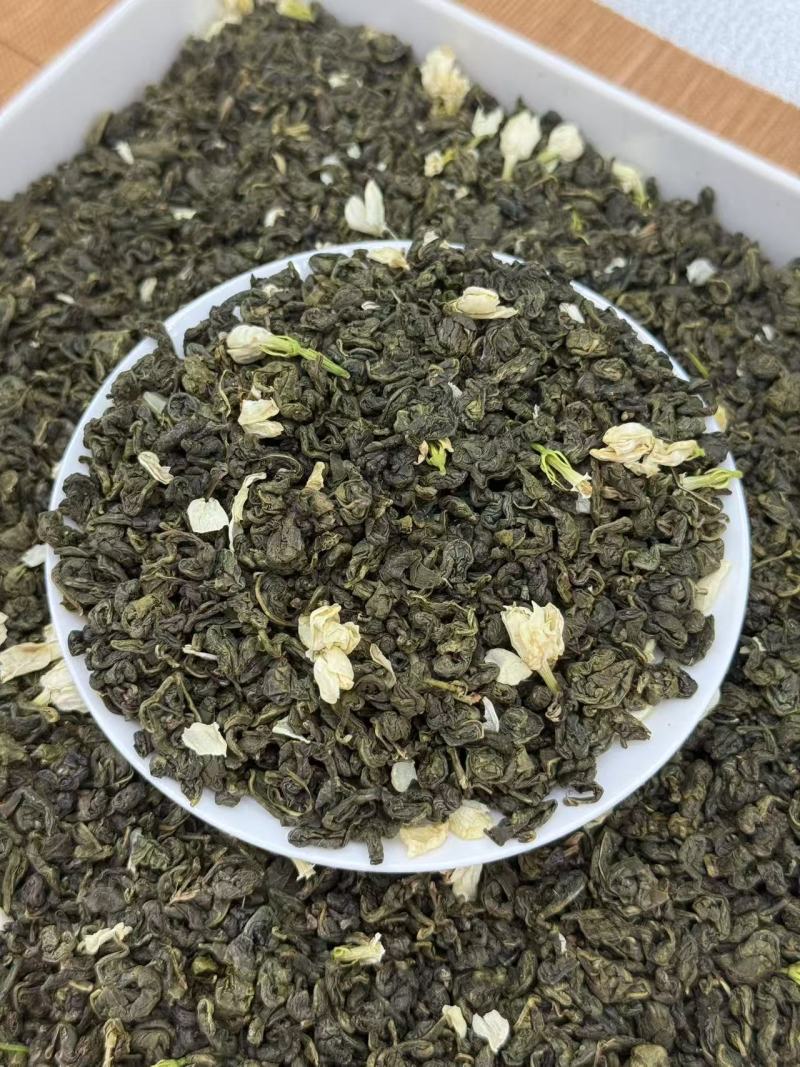 茉莉花茶春螺2窨一压