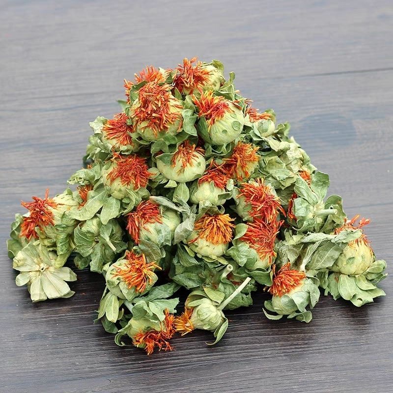 西藏藏红花正品红花果泡水特级红花茶红花头茶整朵