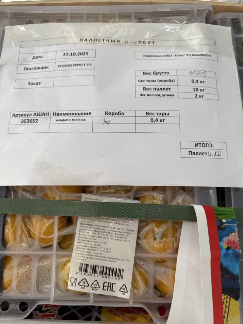 【柑橘出口】蜜橘出口有完整出口资质出口俄罗斯中亚东南亚
