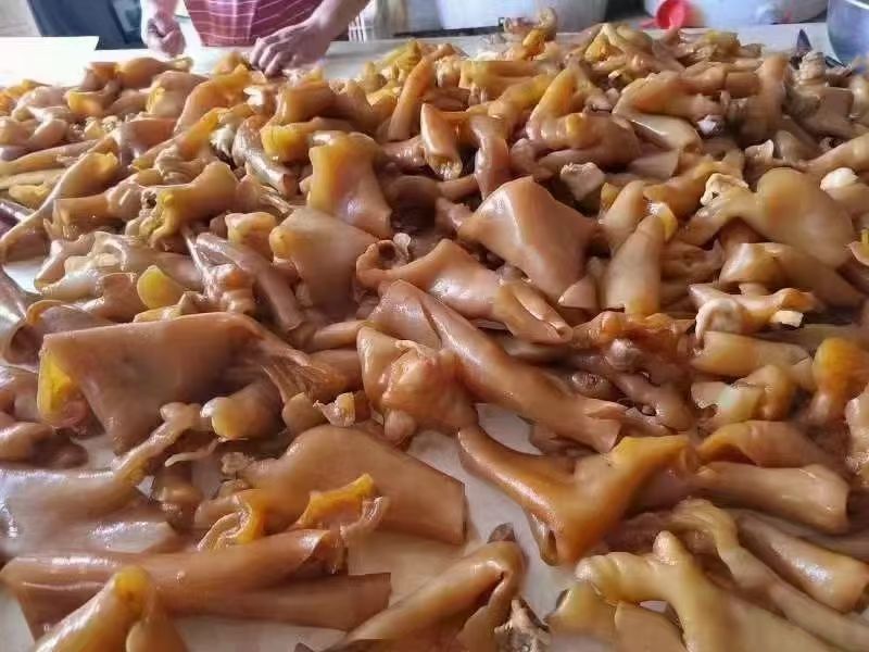 【熟牛杂】全熟小角原味，酱香牛蹄皮，厂家直销，手续齐全