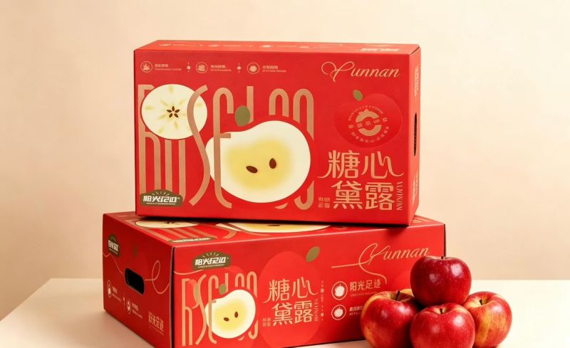 云南红露苹果
