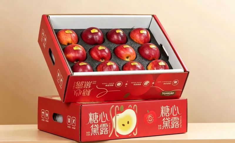 云南红露苹果