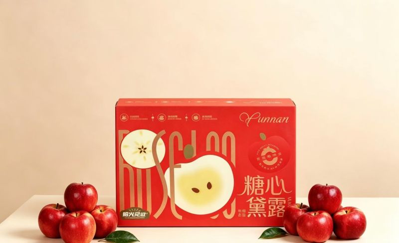 云南红露苹果