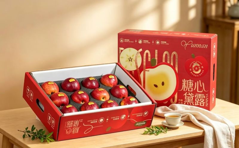 云南红露苹果