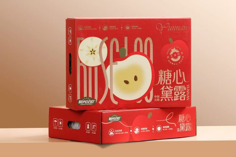 云南红露苹果