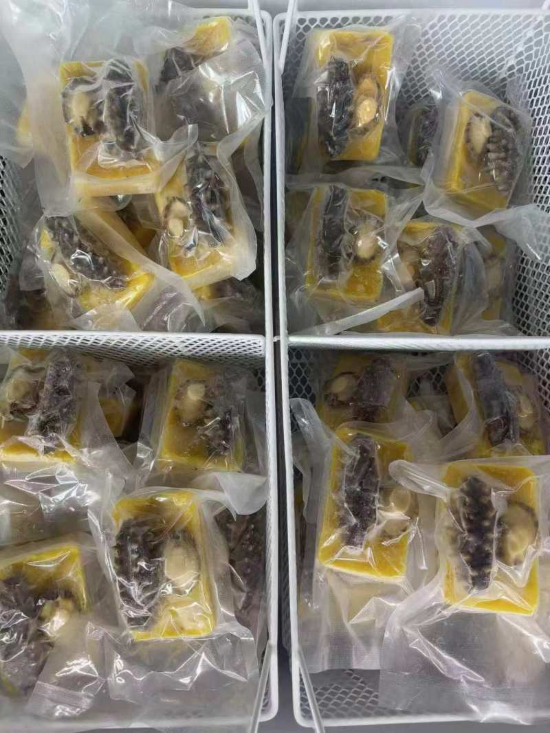 顶配佛跳墙方砖超大辽参大鲍鱼一包280G