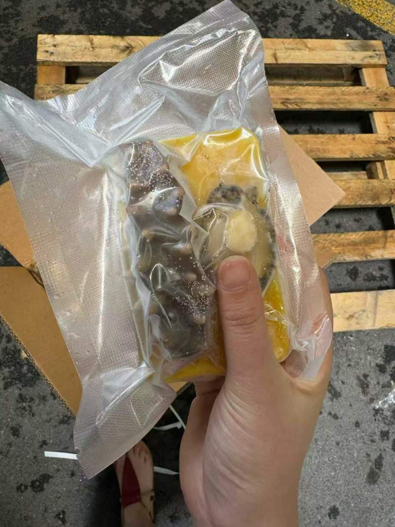 顶配佛跳墙方砖超大辽参大鲍鱼一包280G