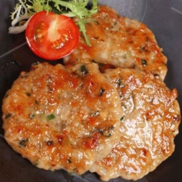 环惠客手工马蹄鸡肉饼