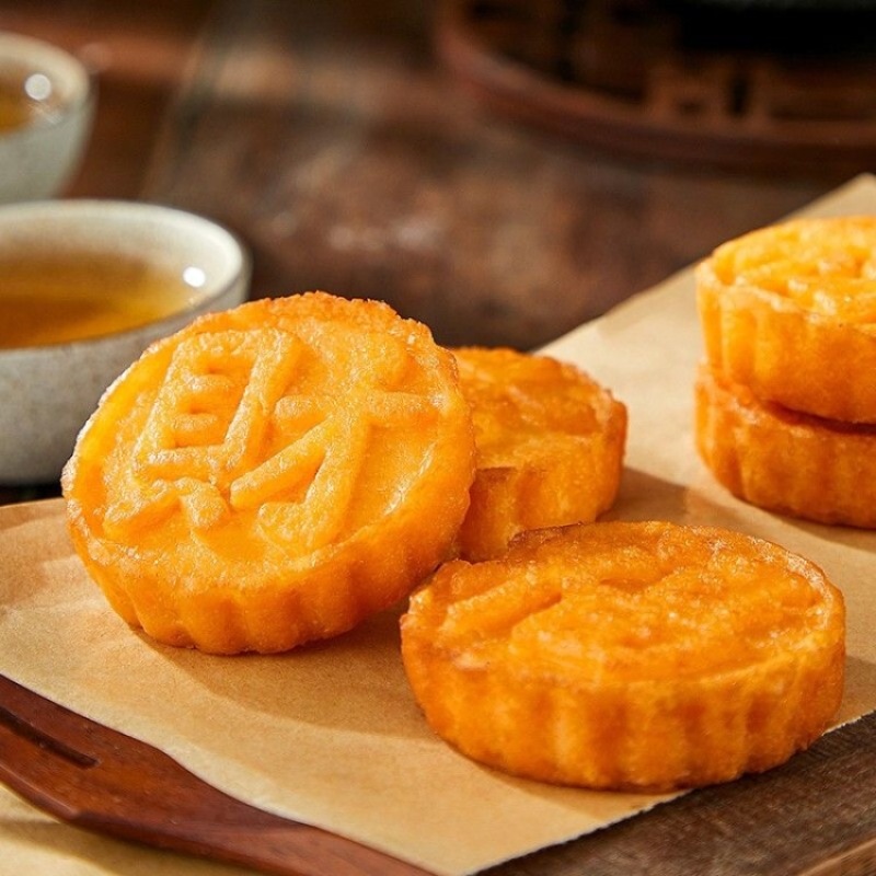千味豆沙南瓜饼