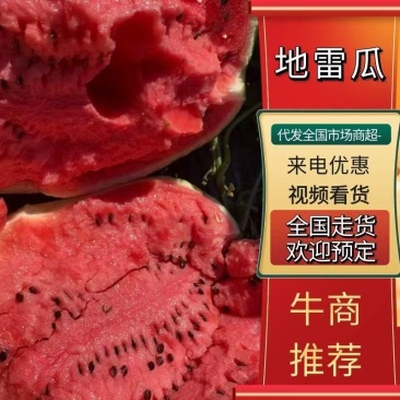 地雷西瓜吉林安广地雷西瓜产区货源充足来电优惠
