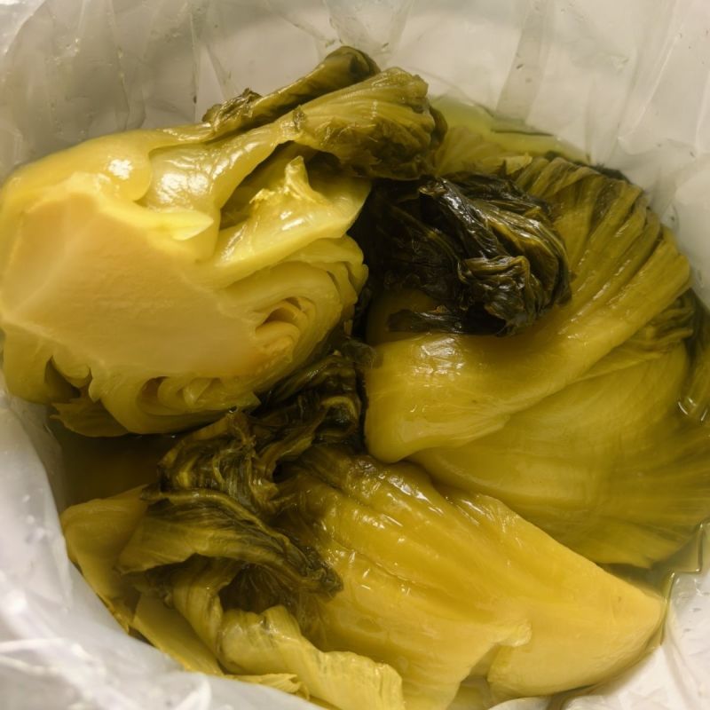 广西酸菜小叶酸芥菜腌制商用批发35斤装酸菜鱼专用