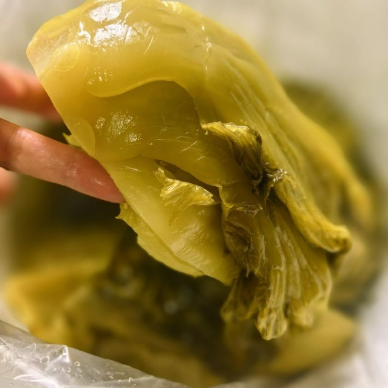 广西酸菜小叶酸芥菜腌制商用批发35斤装酸菜鱼专用