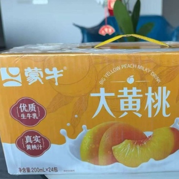蒙牛大黄桃开始预售，8月日期**联系
