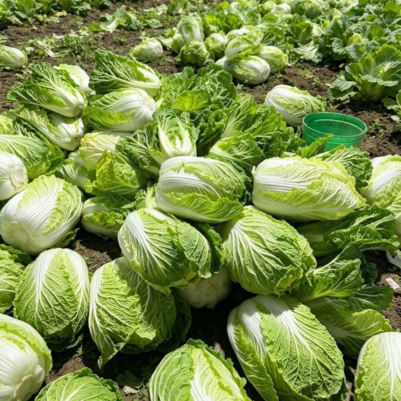夏逢春大白菜种子中晚熟直筒型抗根肿病耐抽苔适应性广中棵型