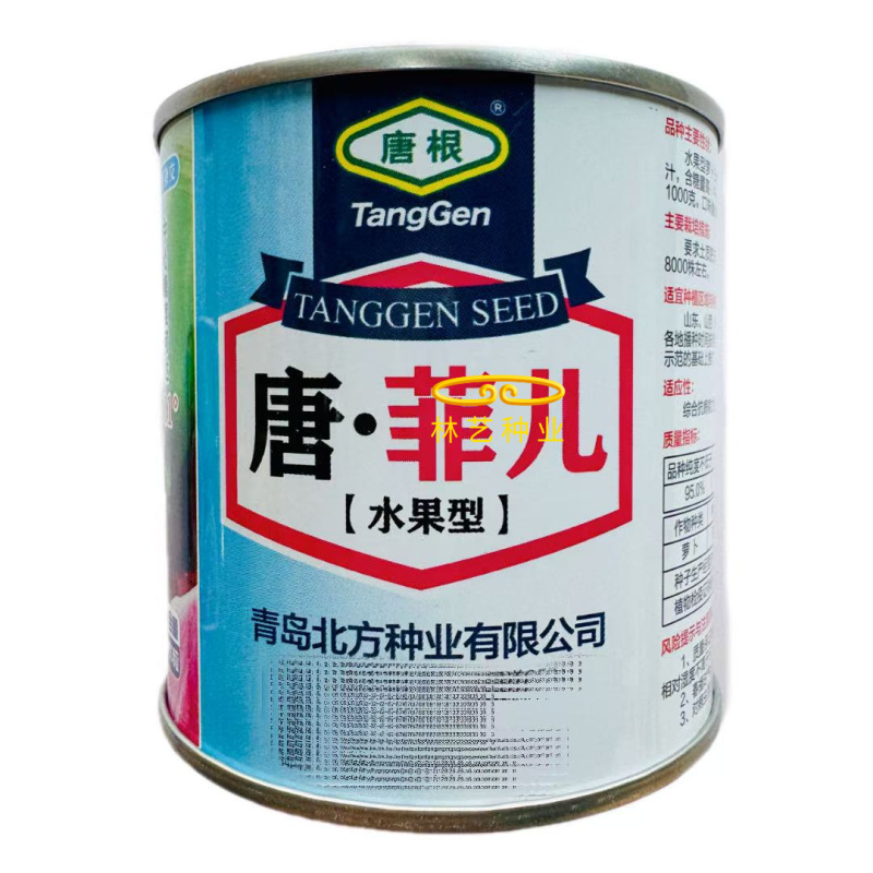 唐菲儿杂交水果萝卜种子鸭梨状表皮光滑皮薄瓤色紫红含糖量