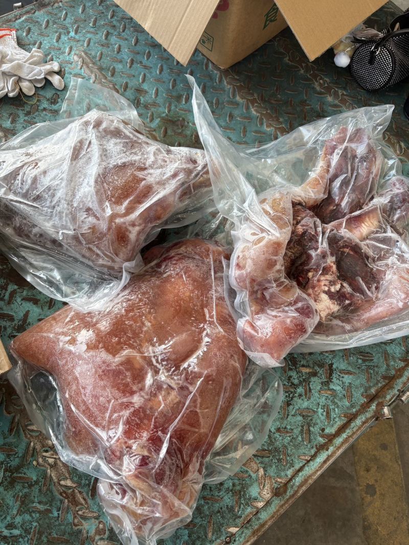 火烧牛头肉，抄码55斤
