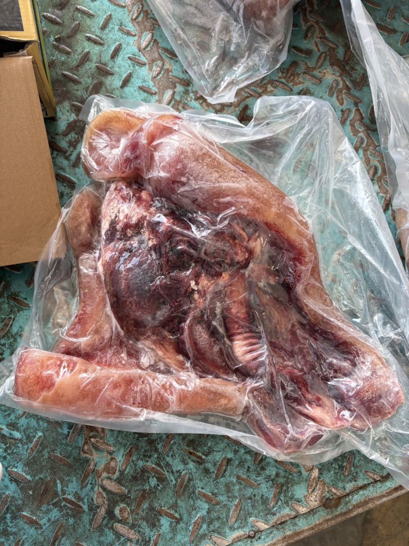 火烧牛头肉，抄码55斤