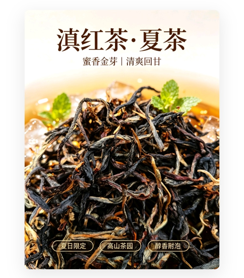 工夫红茶古树夏茶一芽两叶/一芽三叶