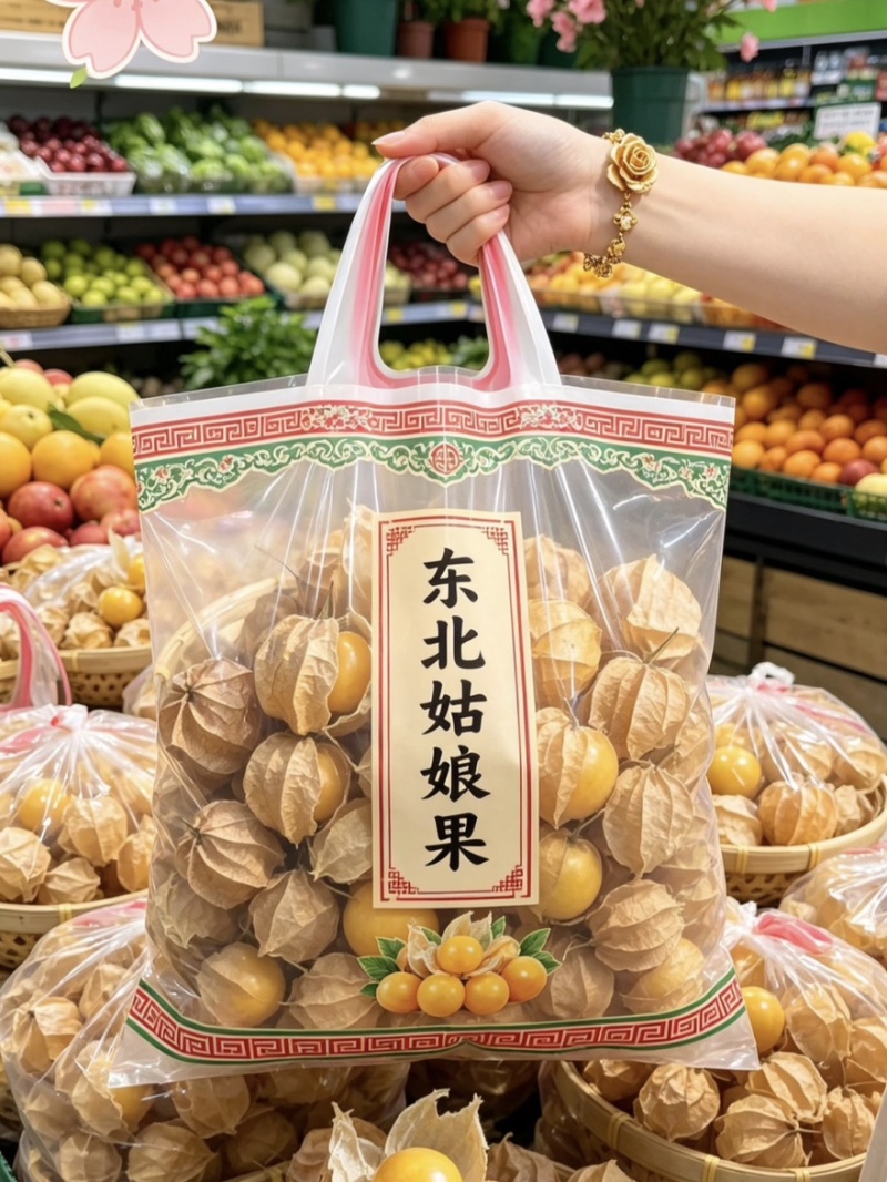 姑娘果精品灯笼果黄菇娘特产甜姑娘果可对接电商市场商超
