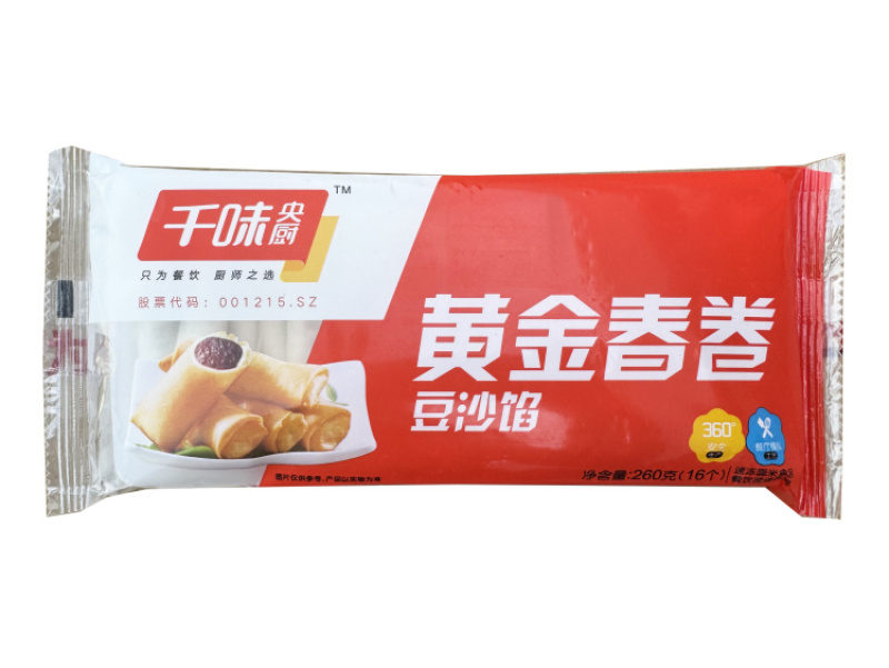千味豆沙春卷