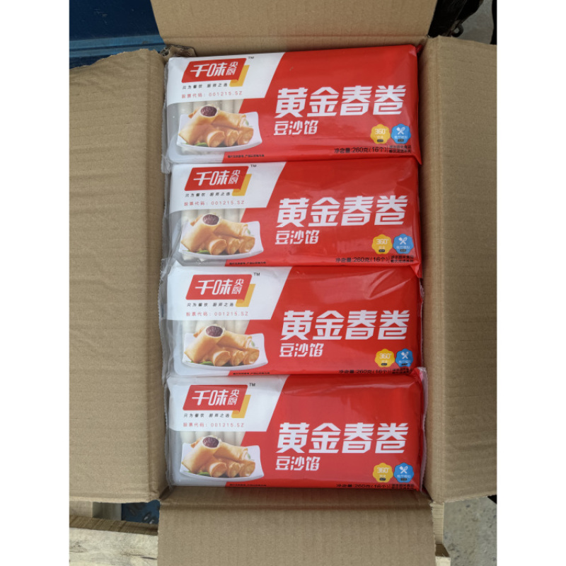 千味豆沙春卷