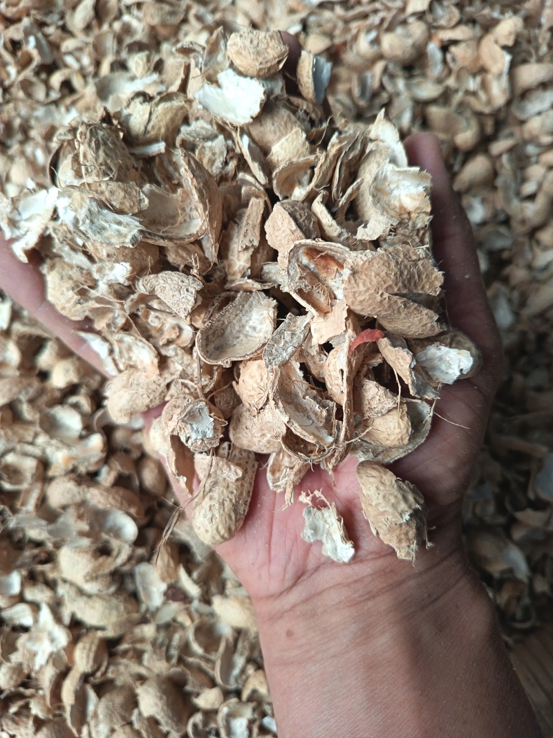 花生壳果子壳糠料养殖燃料配料花生壳